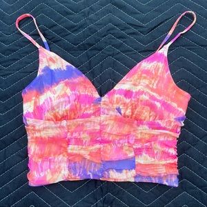 Urban Outfitters Pink Crop Top